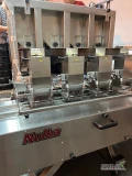Linia sortująco- pakująca polskiego producenta NULKA do borówek kompletna ( 4 dozowniki wagowe, transporter podający punetki,...