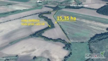 Na sprzedaż działka o powierzchni 15,35 ha w Nowej Dąbrowie.
