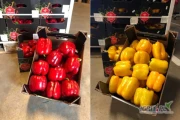 Sprzedam paprykę import czerwona.zota rozmiar GG ilości hurtowe.cukinia