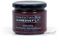 Powidła śliwkowo-borówkowe wegańskie bez dodatku cukru 320g
