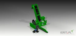 Przedstawiamy Państwu produkt marki PRO-CNC - kombajn do zbioru jabłek przemysłowych.
