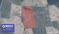 [4,70 ha] przetarg nieograniczony na 5-letnią dzierżawę gruntów rolnych [powiat kościerski woj. pomorskie] użytek  RIVa roczny...
