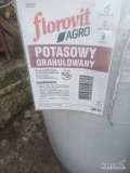 Sprzedam 5 ton nawozu potasowego bez chlorku o nazwie Florovit. Cena 1500 zł za tonę.