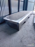sprzedam dwa podesty z kwasowki dl 240cm szer 80cm wys 30cm  z guma antyposlizgowa cena za komplet