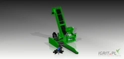 Przedstawiamy Państwu produkt marki PRO-CNC - kombajn do zbioru jabłek przemysłowych.

