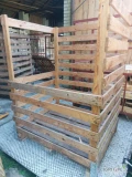 Sprzedam ok 40sz. używanych skrzyniopalet 120x100x160. Palety służyły do przewozu truskawek, ład.250szt.Mogą posłużyć na warzywa...