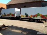 Daimler Benz Mercedes Atego 822 L Bluetec z przyczepą Tandem
