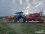 Witam, chciałbym zaoferować usługę sadzenia ziemniaków nowym, dwu rzędowym zestawem sadzącym firmy Grimme.

