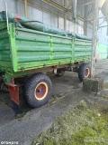 Przyczepa wywrotka IFA HL80-11. Rok produkcji 1981r. ładowność 8,3 tony. Przegląd techniczny do 24.06.2025. ubezpieczenie do 31.12.2025....