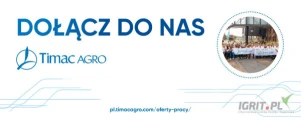 Timac Agro Polska to firma działająca w branży rolniczej, należąca do francuskiej grupy kapitałowej Roullier. W Polsce Timac Agro...