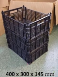 Witam, mam do sprzedania nowe skrzynki plastikowe w kolorze czarnym. Rozmiar 400 x 300 x 145 mm. Waga 330g. Skrzynki przeznaczone do...