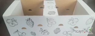 Sprzedam łubianki tekturowe 1 kg, DNO SKLEJONE, boki do samodzielnego złożenia. Wymiar:28x11x10.
